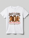 Just a Girl Who Loves Horses Shirt
