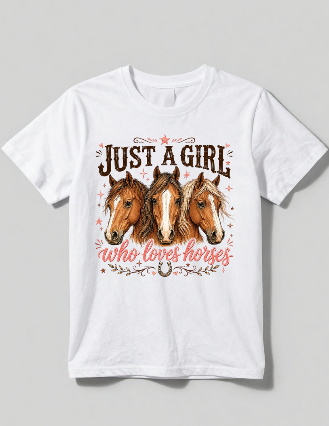 Just a Girl Who Loves Horses Shirt
