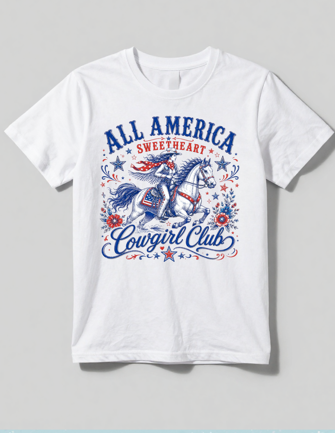 All American Cowgirl Club Shirt